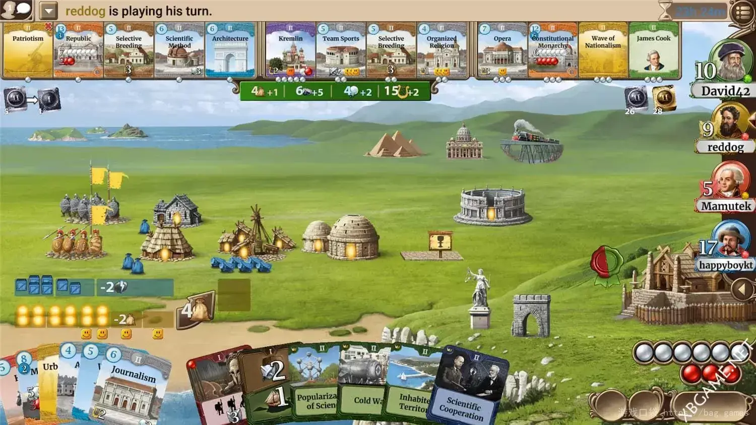 《历史巨轮/Through the Ages》v2.19.973容量222MB|官方简体中文版 《历史巨轮/Through the Ages》v2.19.973容量222MB|官方简体中文版
