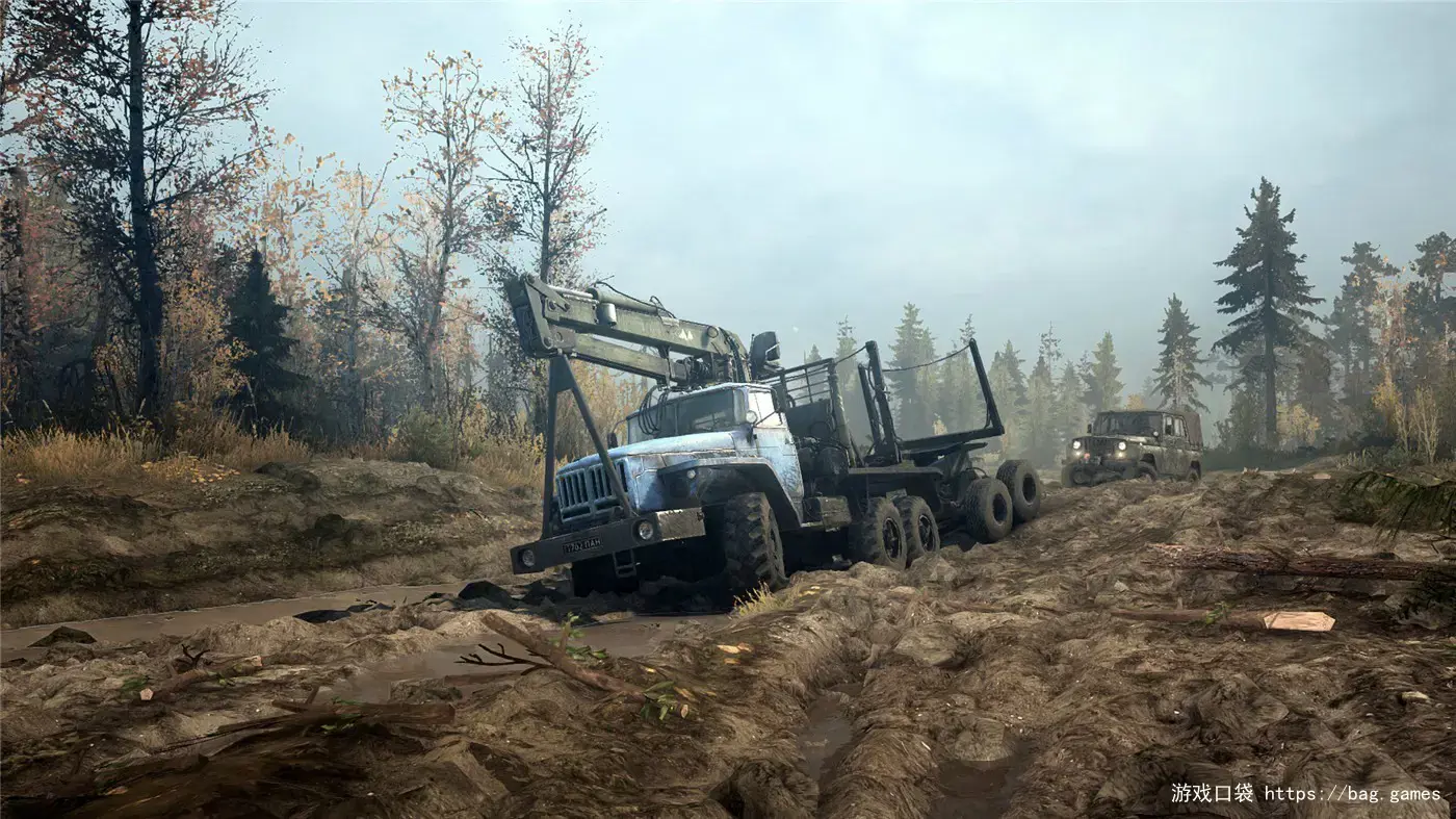 《旋转轮胎：泥泞奔驰/Spintires: MudRunner》免安装中文版
