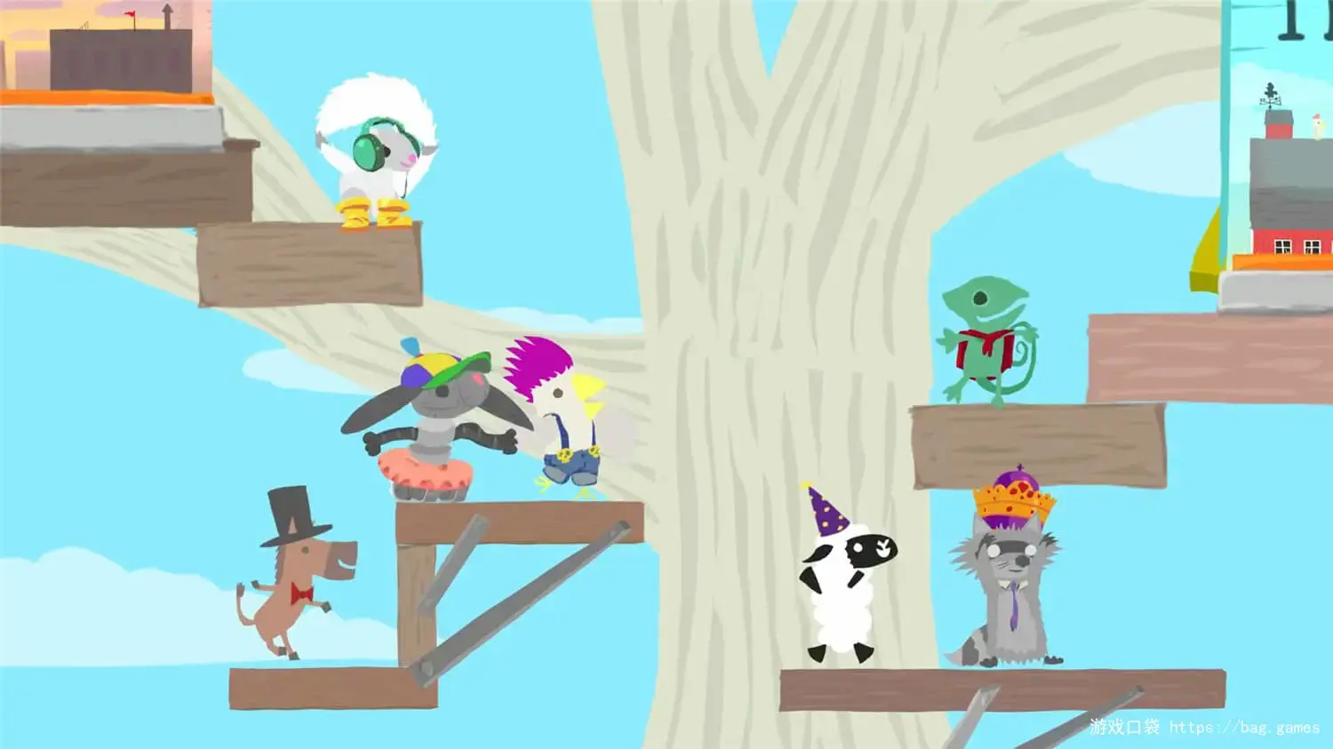 《超级鸡马/Ultimate Chicken Horse》免安装中文版|迅雷百度云下载