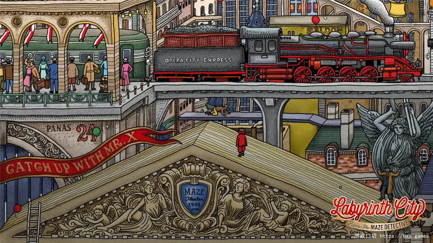 《迷宫大侦探/Labyrinth City: Pierre the Maze Detective》免安装中文版