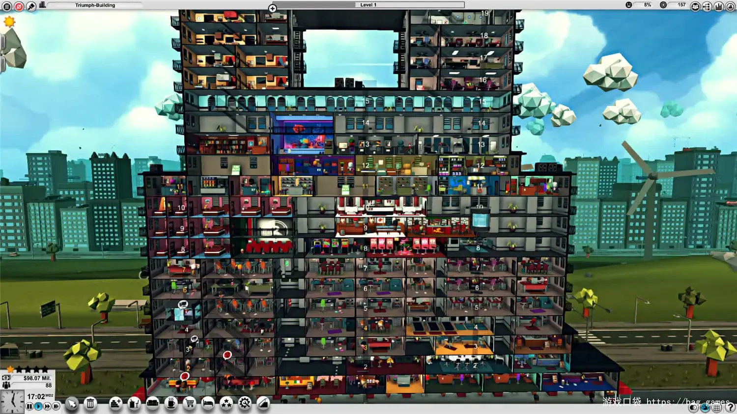 《疯狂高楼大亨/Mad Tower Tycoon》免安装中文版|迅雷百度云下载
