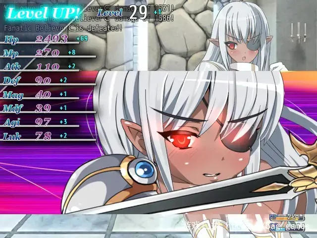 《～堕落的暗黑女战士～/KNIGHT SLAVE》免安装中文版|迅雷百度云下载