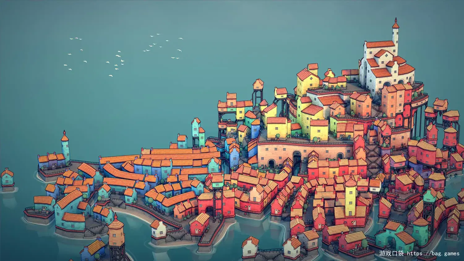 Townscaper游戏截图