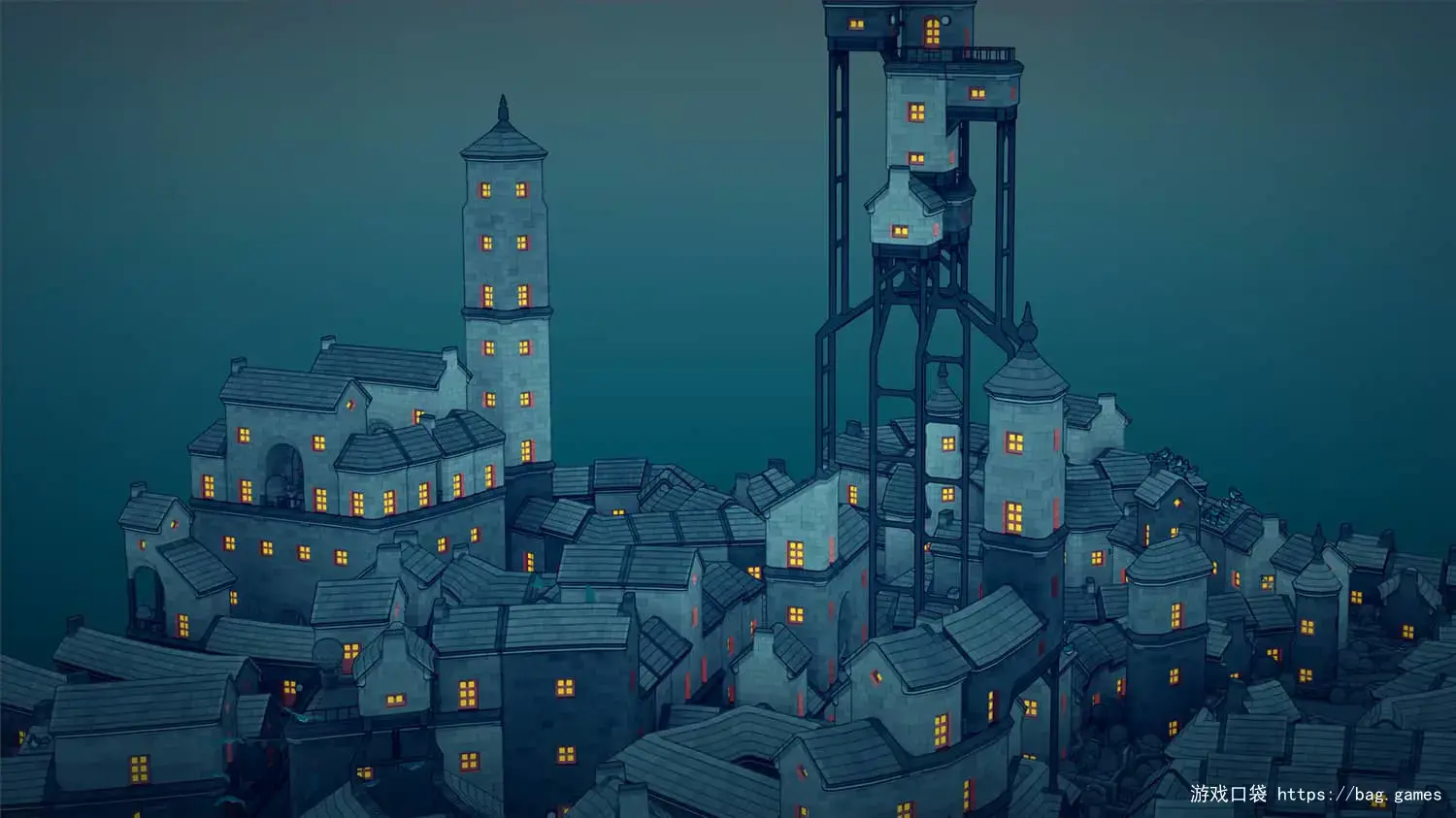 Townscaper游戏截图