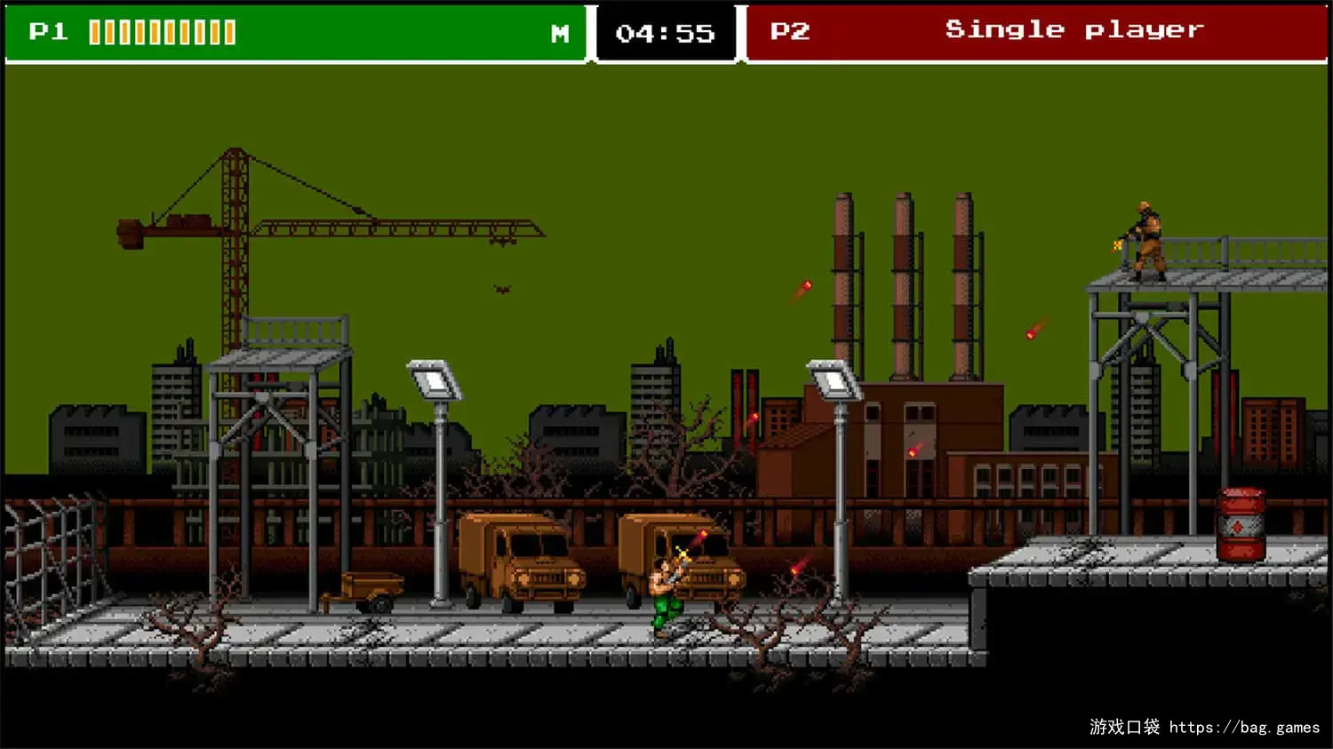 《8位机敢死队/复刻魂斗罗/8-Bit Commando》免安装中文版