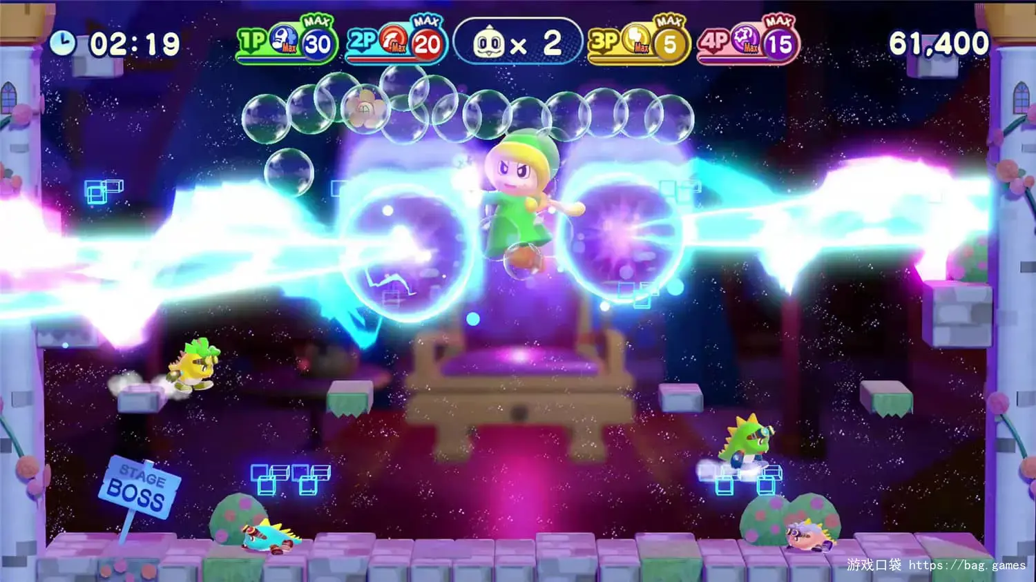 《泡泡龙4伙伴 头骨怪与创意工坊/Bubble Bobble 4 Friends》免安装中文版