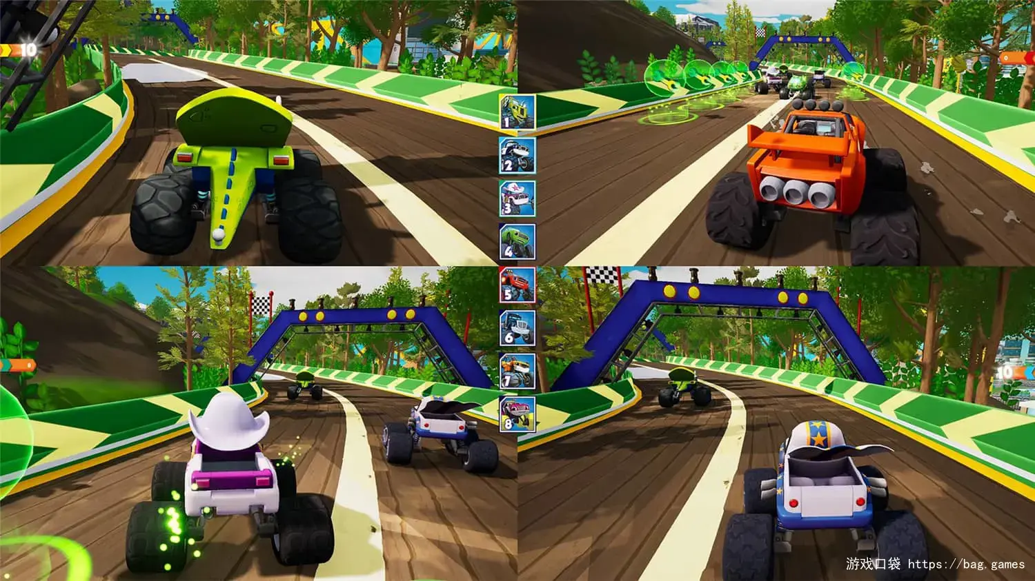 《旋风战车队: 速度城赛车/布莱泽与怪物城赛车手/Blaze and the Monster Machines: Axle City Racers》免安装中文版|迅雷百度云下载