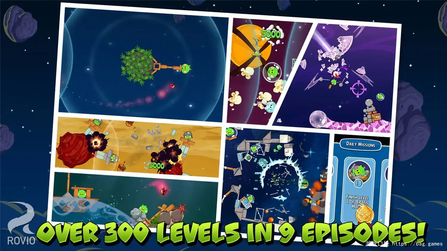 《愤怒的小鸟：太空版/Angry Birds Space》免安装中文版|迅雷百度云下载