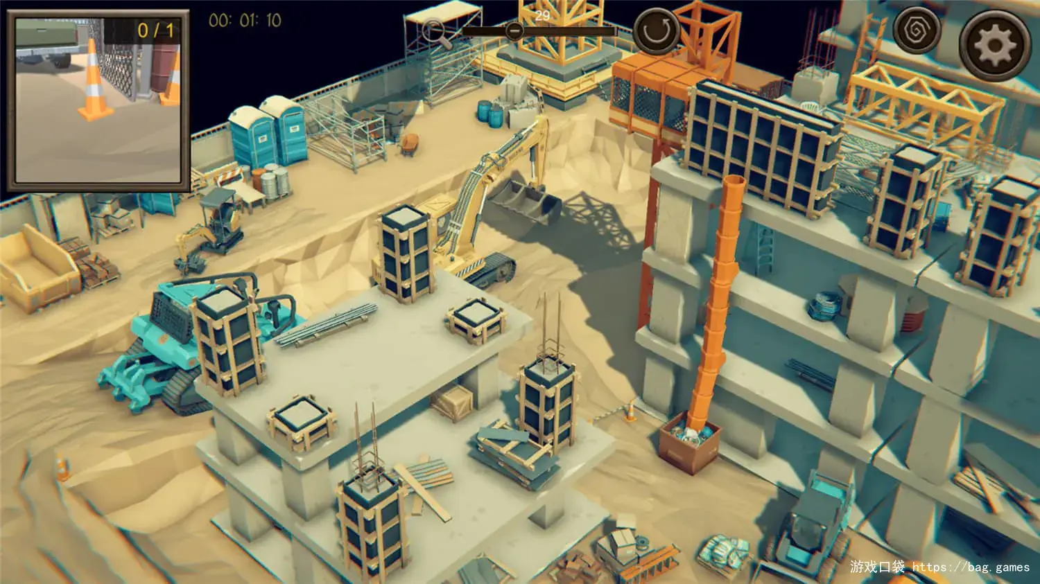 《隐藏建筑：自上而下3D/Hidden Build Top-Down 3D》免安装中文版