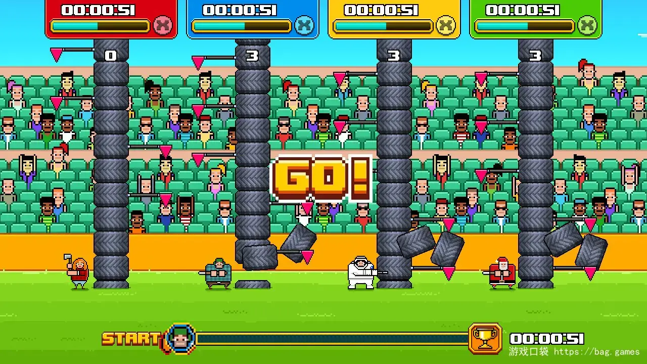 《疯狂伐木工VS/Timberman VS》免安装中文版