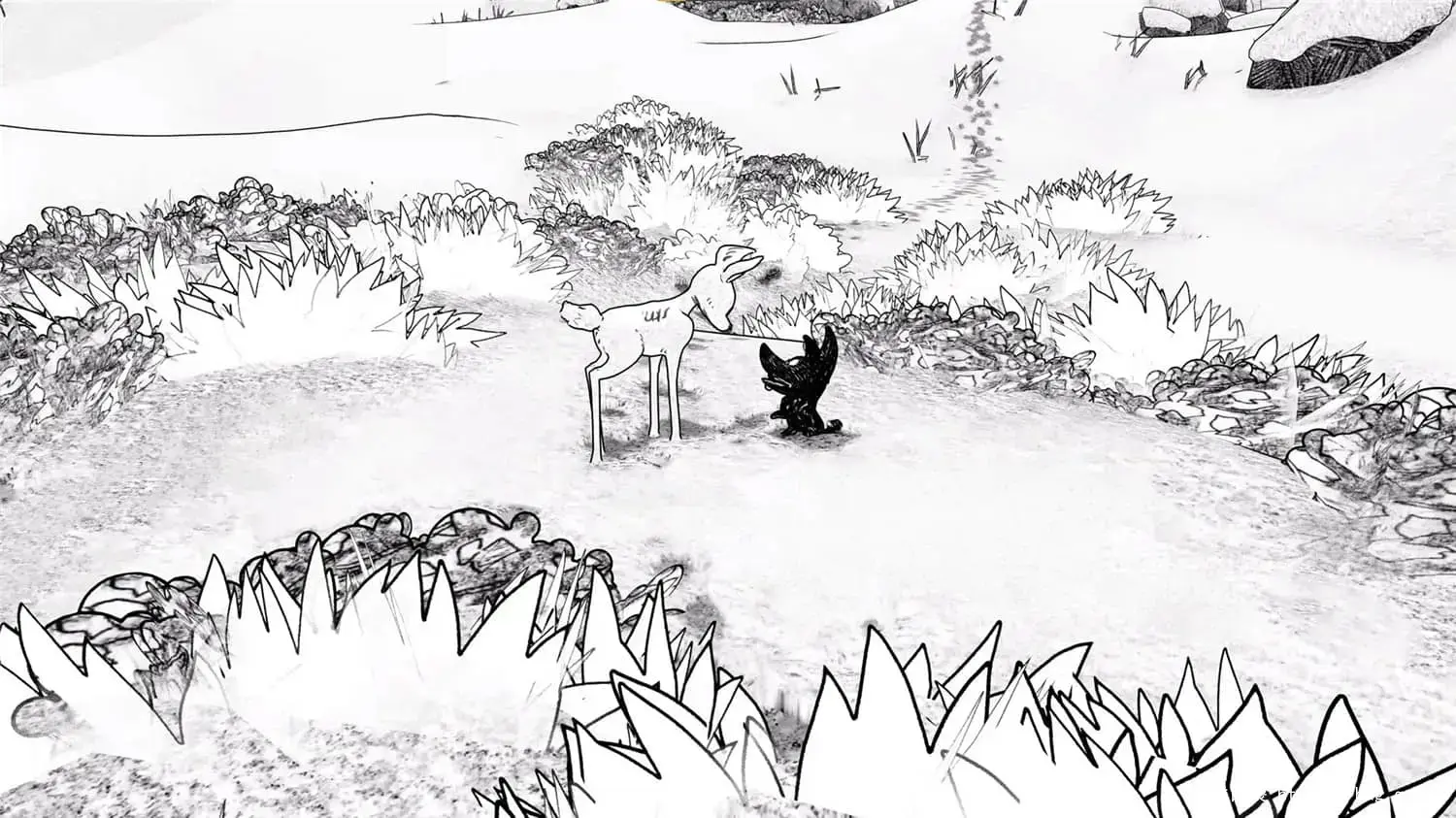 《白之旅/Blanc》游戏截图