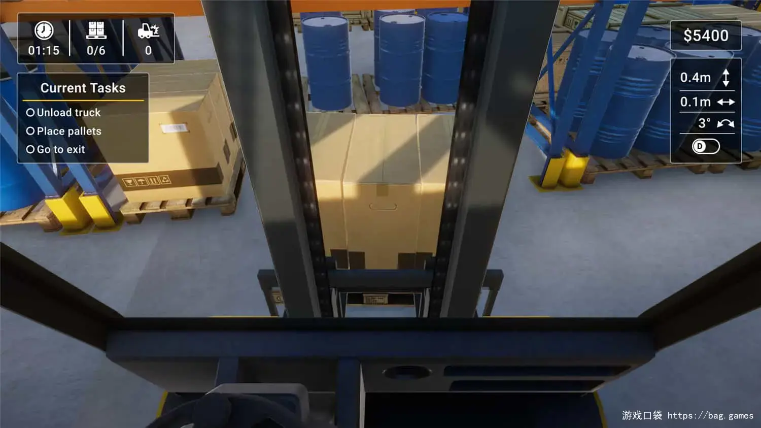 《叉车模拟器2023/Forklift Simulator 2023》免安装中文版