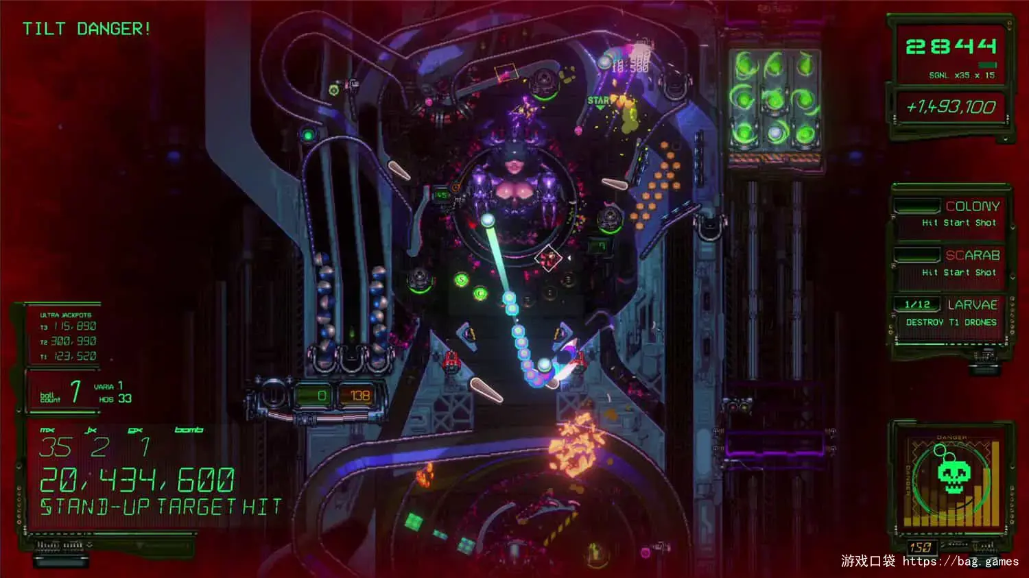 《异种弹珠/XENOTILT: HOSTILE PINBALL ACTION》免安装中文版|迅雷百度云下载