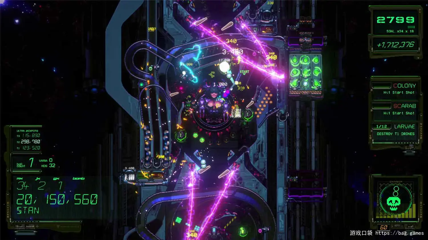 《异种弹珠/XENOTILT: HOSTILE PINBALL ACTION》免安装中文版|迅雷百度云下载
