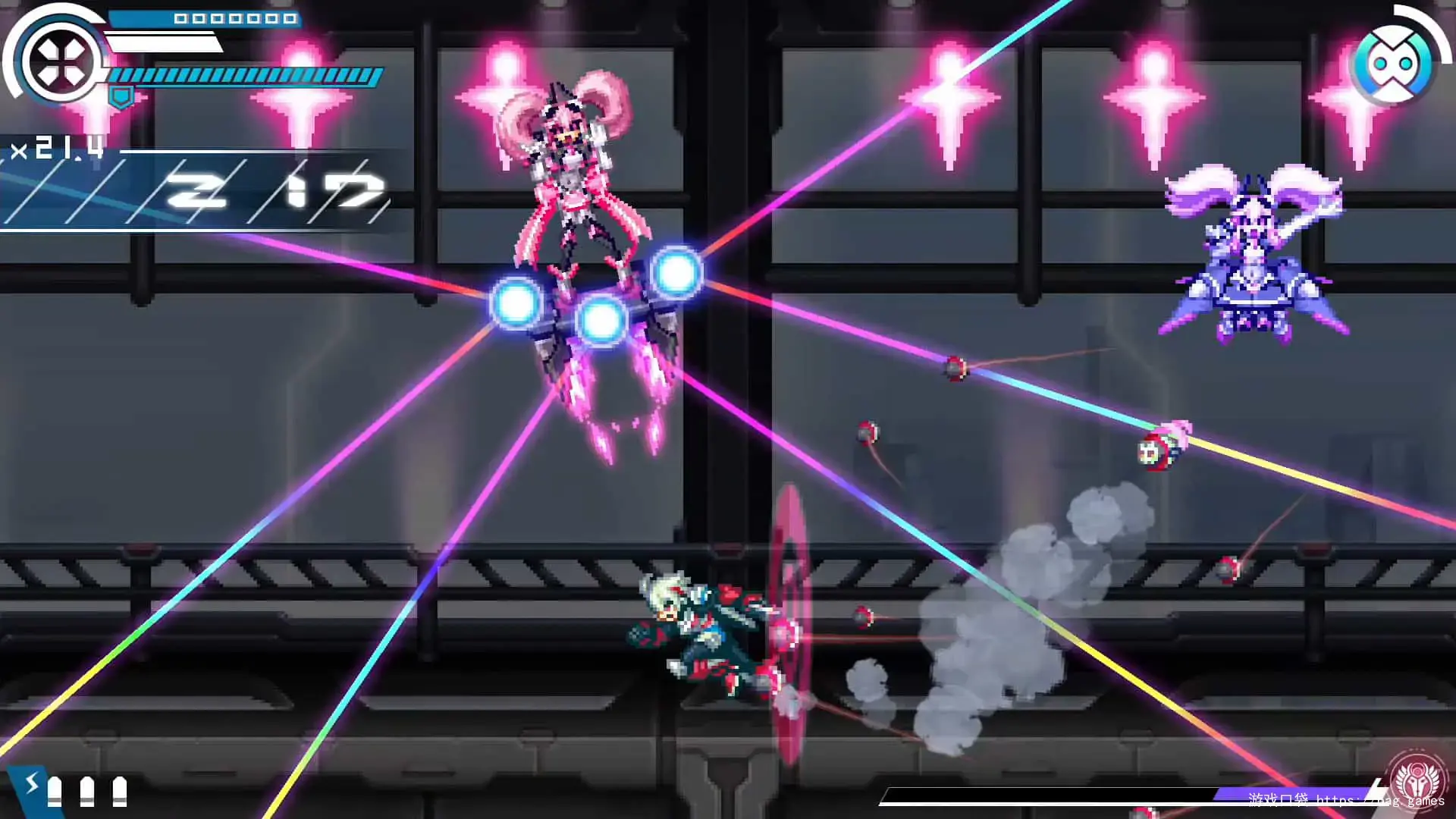 《银白钢铁伊克斯/LUMINOUS AVENGER iX》免安装中文版