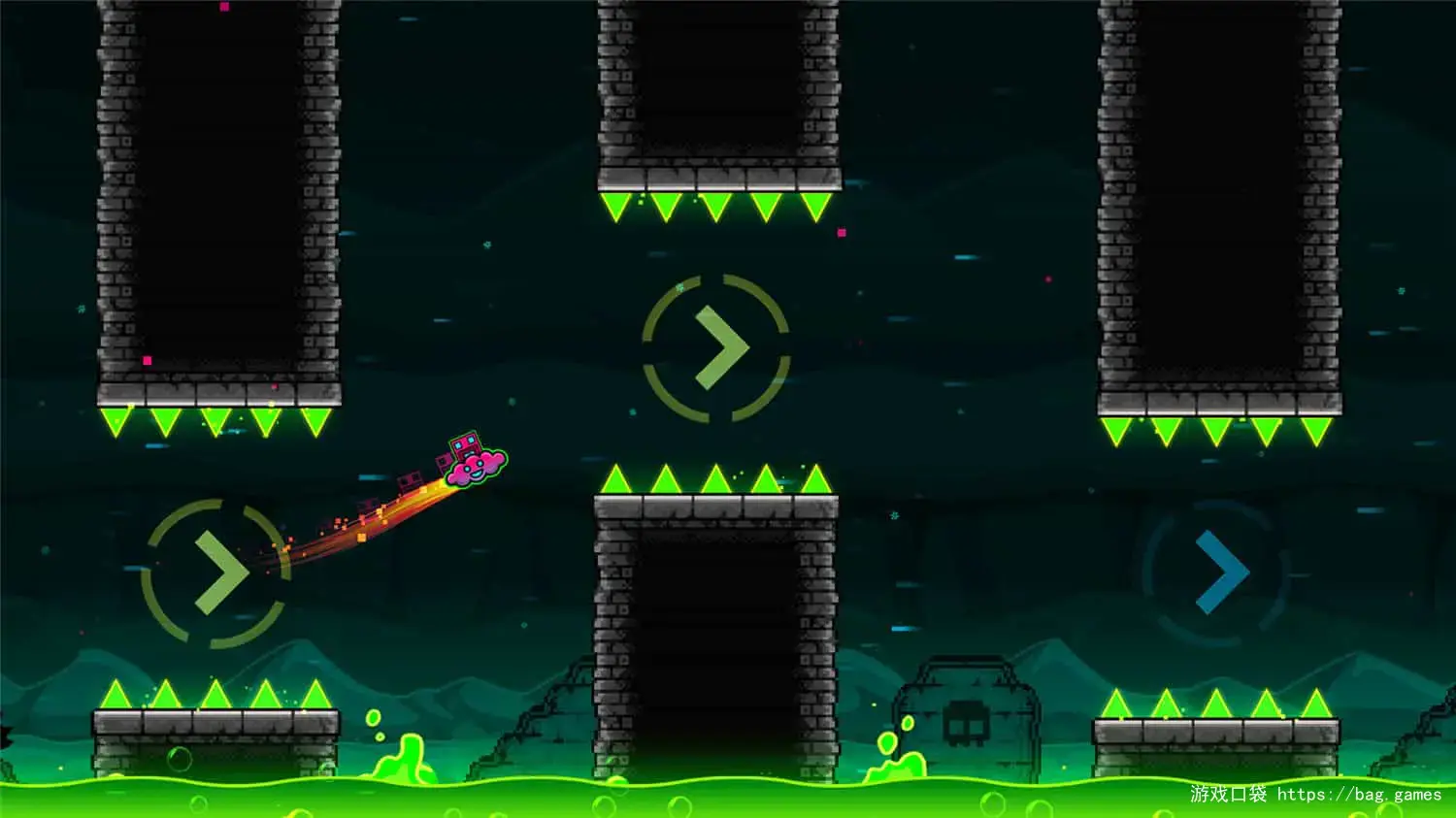 《几何冲刺/Geometry Dash》游戏截图